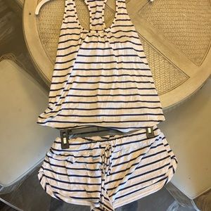 Eberjay pajama set (tank top and shorts).